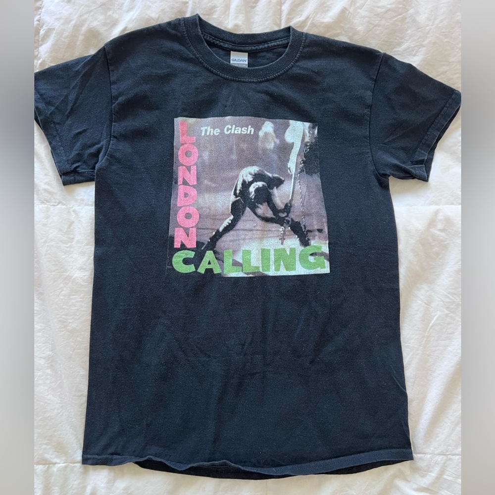 The Clash Gildan Heavy Cotton Black T-Shirt